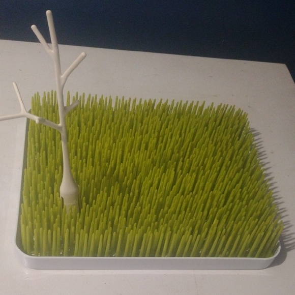 Green Drying Rack with White Tree Accessory - Picture 1 of 15